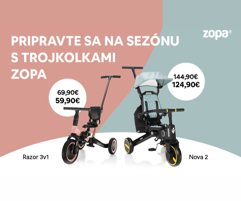 akciaa trojkolky zopa mobil